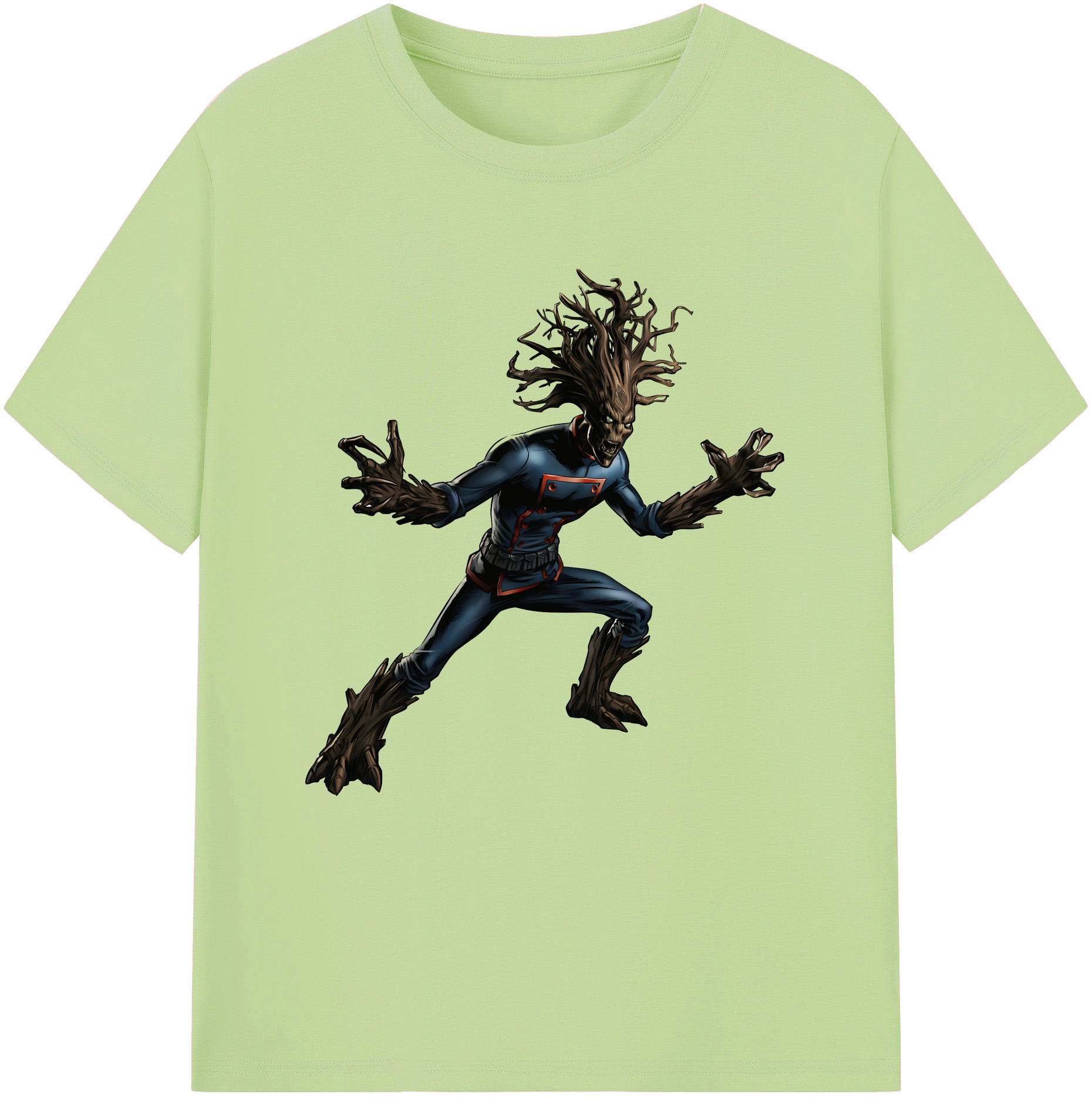 （画像用） アベンジャーズ The Avengers 綿100％半袖Tシャツ（フロントプリント）